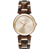 Michael Kors Delray Gold Dial Two Tone Steel Strap Watch for Women - MK4314 Authentic Buy Shop Now