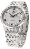 Omega De Ville Prestige Co-Axial Rhodium Silver Dial Silver Steel Strap Watch for Men - 424.10.40.20.02.001 Authentic Buy Shop Now