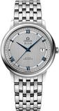 Omega De Ville Prestige Co-Axial Rhodium Silver Dial Silver Steel Strap Watch for Men - 424.10.40.20.02.001 Authentic Buy Shop Now