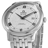 Omega De Ville Prestige Co Axial Automatic White Dial Silver Steel Strap Watch for Men - 424.10.40.20.02.005 Authentic Buy Shop Now