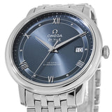 Omega De Ville Prestige Co-Axial Blue Dial Silver Steel Strap Watch for Men - 424.10.40.20.03.002 Authentic Buy Shop Now