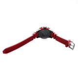 Emporio Armani Sportivo Quartz Black Dial Red Rubber Strap Watch For Men - AR6101 Authentic Buy Shop Now