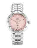 Tag Heuer Link Diamonds Pink Dial Silver Steel Strap Watch for Women - WAT1415.BA0954 Authentic Buy Shop Now