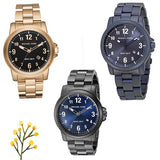 Michael Kors Paxton Quartz Blue Dial Blue Steel Strap Watch For Men - MK8533 Authentic Buy Shop Now