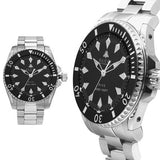Gucci Dive Automatic Black Dial Silver Steel Strap Watch for Men - YA136353 Authentic Buy Shop Now