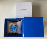 Citizen x Pantone Automatic Blue Dial Silver Steel Strap Watch For Men - NJ0158-89L Authentic Buy Shop Now