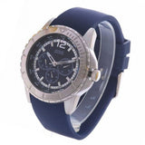 Guess Maverick Black Dial Rubber Strap Watch for Men - W0485G3 Authentic Buy Shop Now