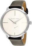 Michael Kors Portia Quartz White Dial Black Leather Strap Watch For Women - MK2658 Authentic Buy Shop Now