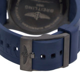 Breitling Superocean Automatic 46mm Blue Dial Blue Rubber Strap Watch for Men - M17368D71C1S1 Authentic Buy Shop Now