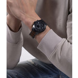 Guess Atlas Chronograph Black Dial Black Steel Strap Watch For Men - W0668G5 Authentic Buy Shop Now