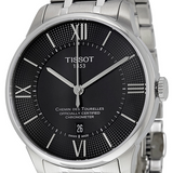 Tissot T Classic Chemin Des Tourelles Chronometer Black Dial Silver Steel Strap Watch For Men - T099.408.11.058.00 Authentic Buy Shop Now