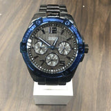 Guess Flagship Multifunction Chronograph Grey Dial Grey Steel Strap Watch for Men - W0601G1 Authentic Buy Shop Now