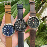 Tommy Hilfiger Briggs Black Dial Black Leather Strap Watch for Men - 1791426 Authentic Buy Shop Now