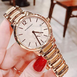 Burberry The Classic Rose Gold Dial Rose Gold Steel Strap Watch for Men - BU10013 Authentic Buy Shop Now