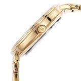 Michael Kors Pyper Three Hand White Dial Gold Steel Strap Watch For Women - MK4666 Authentic Buy Shop Now
