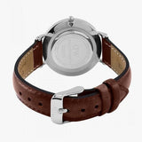 Daniel Wellington Classic Petite St Mawes White Dial Brown Leather Strap Watch For Women - DW00100187 Authentic Buy Shop Now