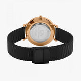 Daniel Wellington Petite Ashfield Black Dial Black Mesh Bracelet Watch Watch For Women - DW00100201 Authentic Buy Shop Now