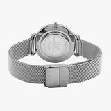 Daniel Wellington Petite Sterling Black Dial Silver Mesh Bracelet Watch For Women - DW00100304 Authentic Buy Shop Now