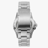 Fossil FB-01 Automatic Skeleton Black Dial Silver Steel Strap Watch for Men - ME3190 Authentic Buy Shop Now
