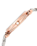 Emporio Armani Gianni Mother of Pearl Dial Two Tone Steel Strap Watch For Women - AR1764 Authentic Buy Shop Now