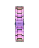 Guess Trend Diamonds Purple Dial Purple Steel Strap Watch for Women - GW0512L4 Authentic Buy Shop Now