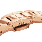 Daniel Wellington Iconic Link Grey Dial Rose Gold Steel Strap Watch For Women - DW00100336 Authentic Buy Shop Now