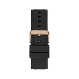 Guess Matrix Multifunction Black Dial Black Rubber Strap Watch For Men - GW0423G5 Authentic Buy Shop Now
