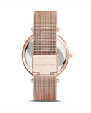 Michael Kors Darci Rose Gold Dial Rose Gold Mesh Bracelet Watch for Women - MK3369 Authentic Buy Shop Now