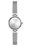 Calvin Klein Authentic White Dial Silver Mesh Bracelet Watch for Women - K8G23126 Authentic Buy Shop Now