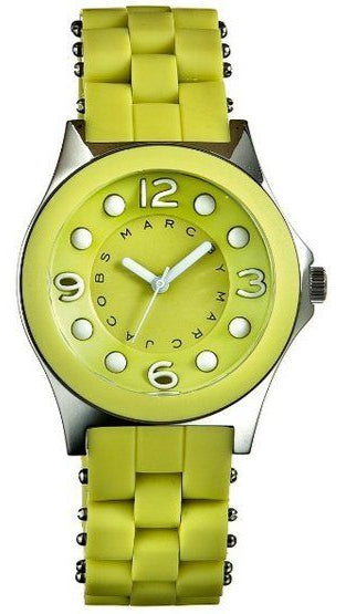 Marc Jacobs Dress Green Dial Green Silicone Strap Watch for Women - MBM2513 Authentic Buy Shop Now