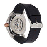 Fossil Modern Machine Automatic Skeleton Dial Black Leather Strap Watch for Men - ME3082 Authentic Buy Shop Now