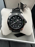 Gucci Dive Quartz Kingsnake Black Dial Black Rubber Strap Watch For Men - YA136217 Authentic Buy Shop Now