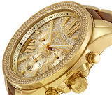 Michael Kors Wren Gold Dial Two Tone Steel Strap Watch for Women - MK6294 Authentic Buy Shop Now
