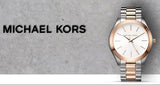 Michael Kors Slim Runway White Dial Two Tone Steel Strap Watch for Women - MK3204 Authentic Buy Shop Now