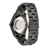 Marc Jacobs Henry Skeleton Black Dial Black Steel Strap Watch for Women - MBM3254 Authentic Buy Shop Now