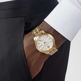 Versace Univers Quartz White Dial Gold Steel Strap Watch for Men - VEBK00518 Authentic Buy Shop Now