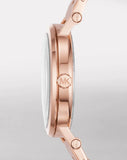 Michael Kors Jaryn Quartz Rose Gold Dial Rose Gold Steel Strap Watch For Women - MK3735 Authentic Buy Shop Now