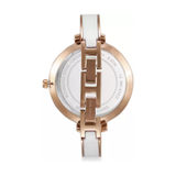 Michael Kors Jaryn Analog White Dial Two Tone Steel Strap Watch For Women - MK4342 Authentic Buy Shop Now