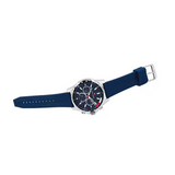 Tommy Hilfiger Mason Blue Dial Blue Rubber Strap Watch for Men - 1791791 Authentic Buy Shop Now