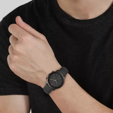 Fossil Neutra Chronograph Black Dial Black Leather Strap Watch for Men - FS5503 Authentic Buy Shop Now