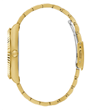 Guess Connoisseur Analog Gold Dial Gold Steel Strap Watch For Men - GW0542G2 Authentic Buy Shop Now
