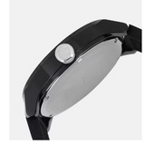 Tommy Hilfiger Denim Quartz Black Dial Black Rubber Strap Watch for Men - 1791483 Authentic Buy Shop Now