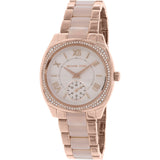 Michael Kors Bryn Rose Gold Dial Two Tone Steel Strap Watch for Women - MK6135 Authentic Buy Shop Now