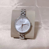 Michael Kors Charley Quartz Silver Dial Silver Steel Strap Watch for Women - MK4398 Authentic Buy Shop Now