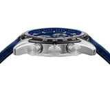 Versace V-Ray Chronograph Quartz Blue Dial Blue Leather Strap Watch for Men - VE2I00721 Authentic Buy Shop Now