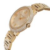 Michael Kors Taryn Quartz Gold Dial Gold Steel Strap Watch For Women - MK4459 Authentic Buy Shop Now
