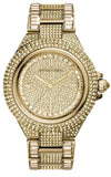 Michael Kors Camille Diamonds Gold Dial Gold Steel Strap Watch for Women - MK5720 Authentic Buy Shop Now