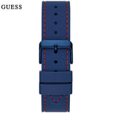 Guess Odyssey Analog Blue Dial Blue Rubber Strap Watch For Men - W1108G1 Authentic Buy Shop Now