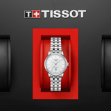 Tissot T Classic Carson Premium Silver Dial Silver Steel Strap Watch for Women - T122.207.11.031.00 Authentic Buy Shop Now