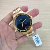 Guess Scope Quartz Black Dial Gold Steel Strap Watch for Men - GW0427G2 Authentic Buy Shop Now
